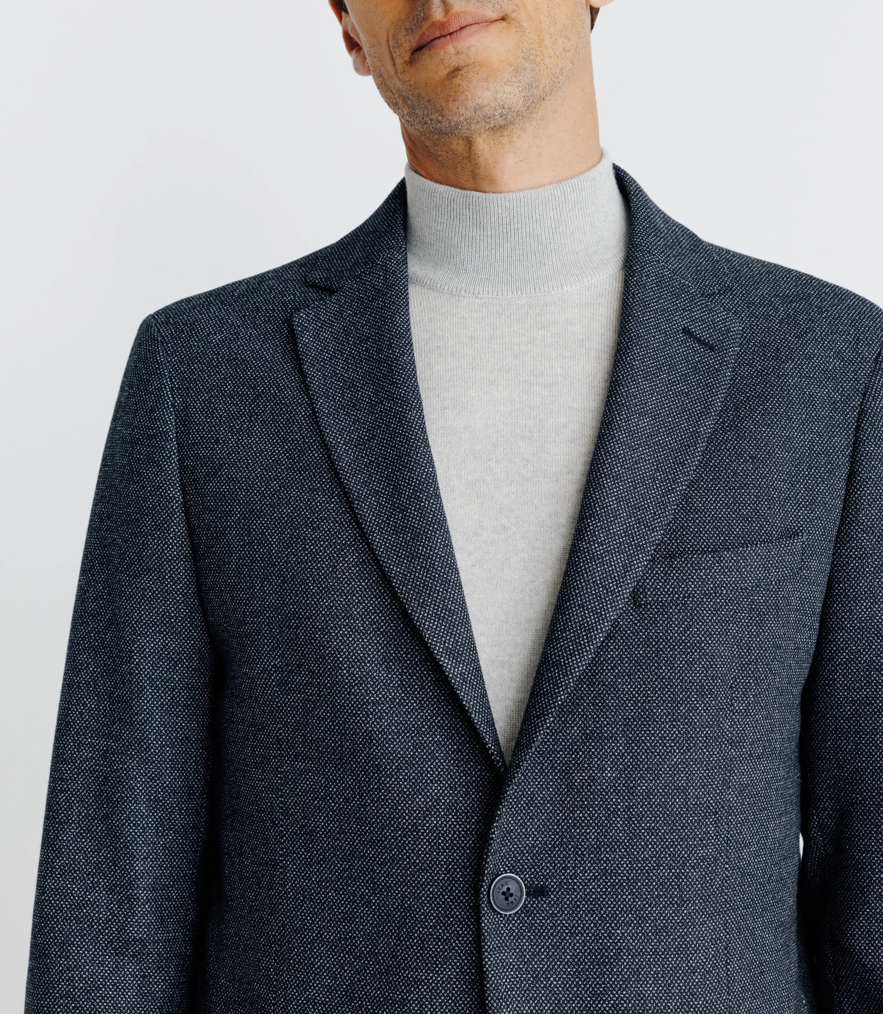 Veste casual 2 boutons marine - IZAC