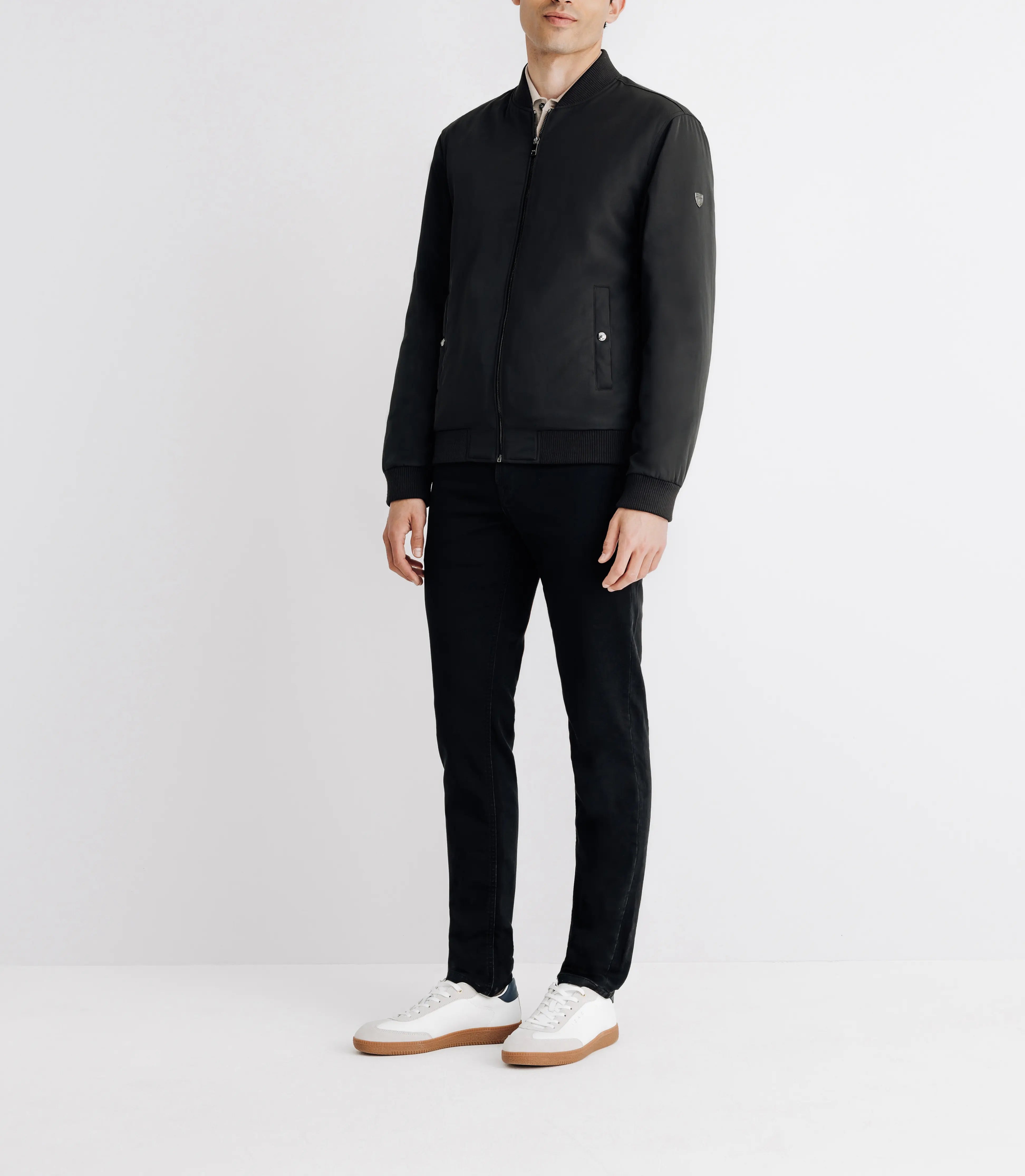 Blouson bomber noir - IZAC