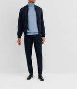 Blouson col teddy marine - IZAC