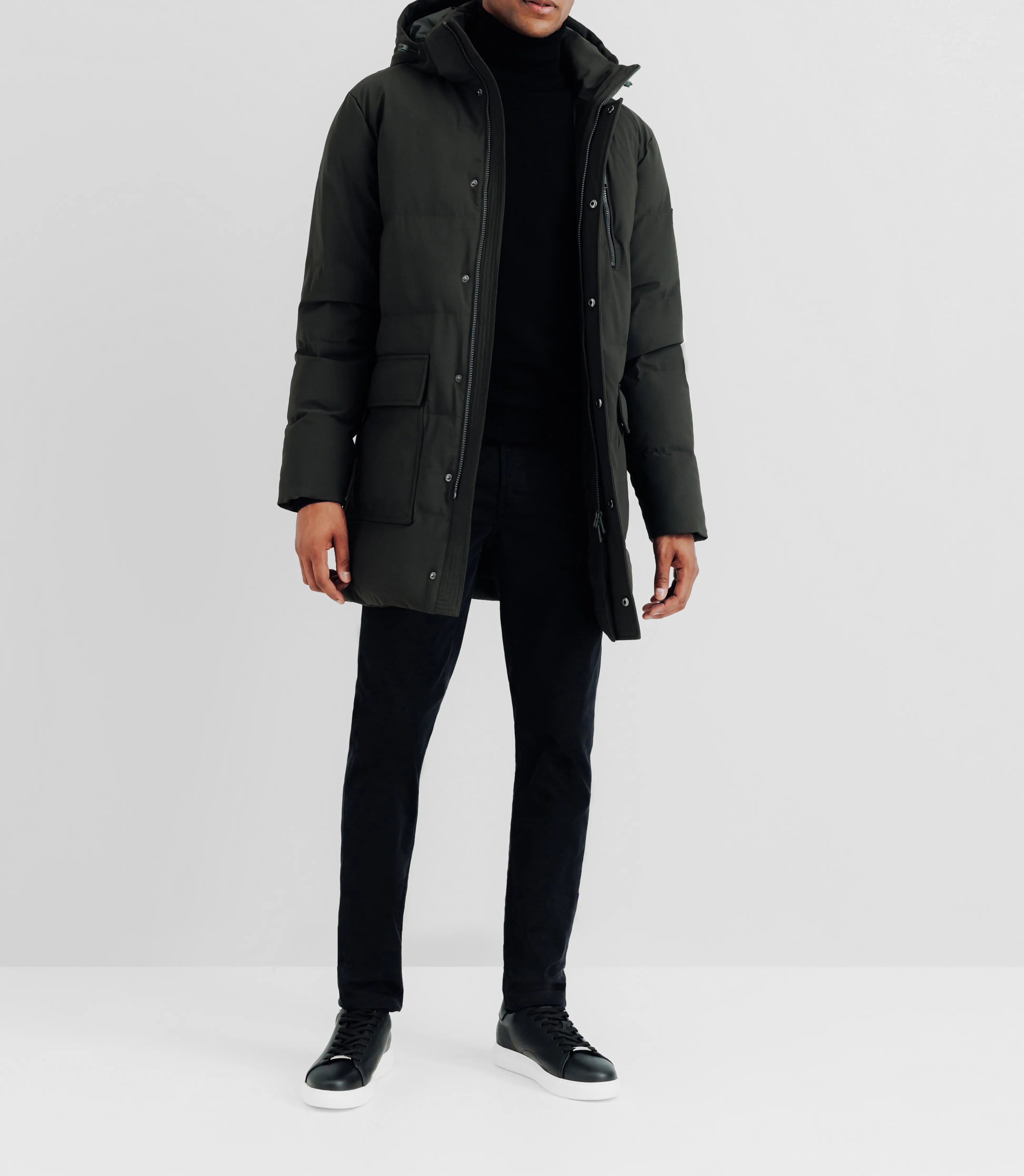 Parka longue kaki - IZAC