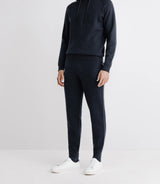 Pull à capuche marine - IZAC