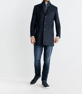 Manteau ville parementure bleu - IZAC