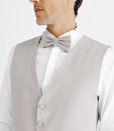 Gilet de costume cérémonie gris
