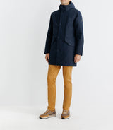 Parka à capuche marine - IZAC