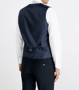 Gilet ville 5 boutons marine
