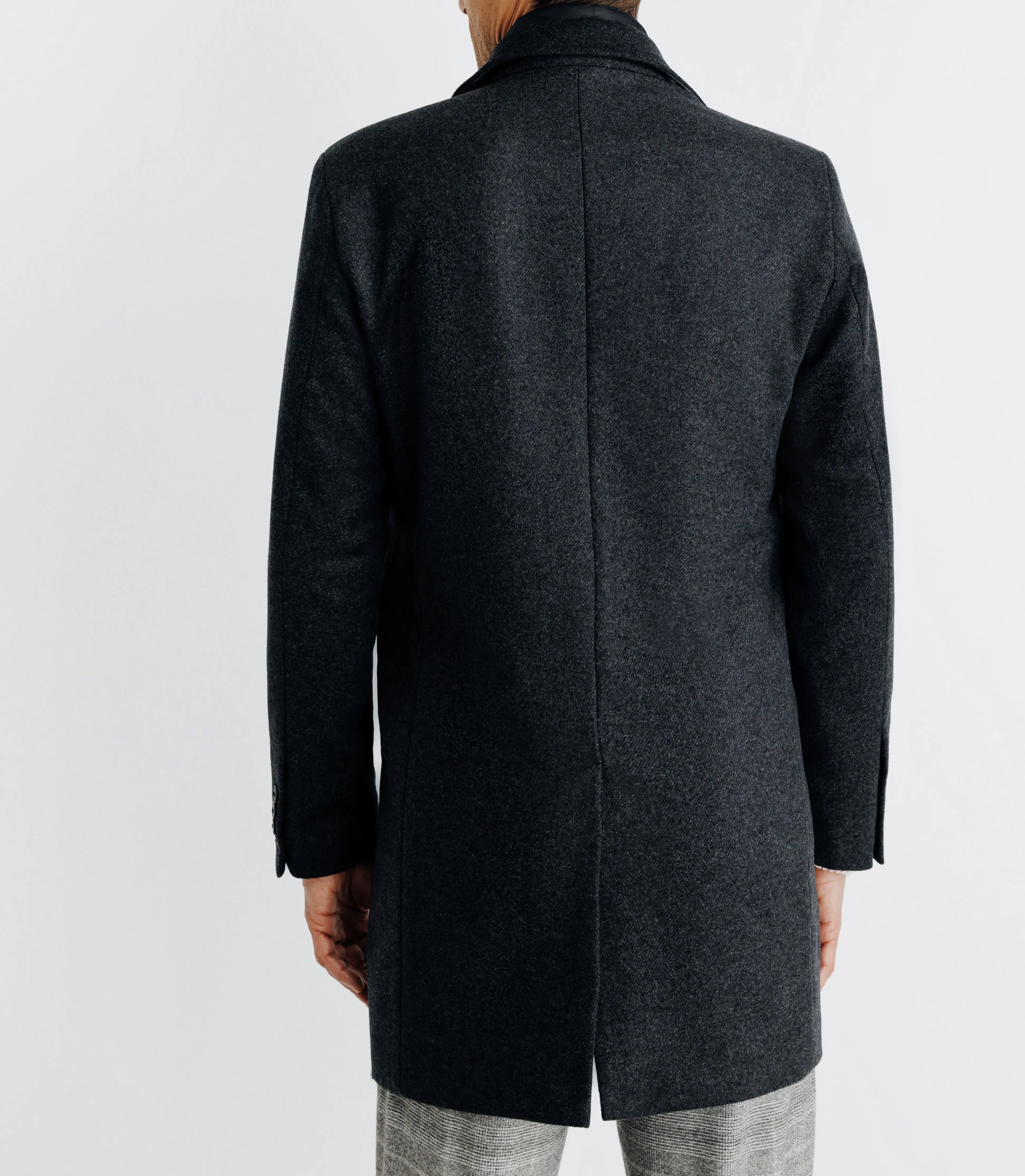Manteau ville parementure gris - IZAC