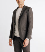 Costume avec boutons marron - IZAC