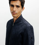 Blouson col teddy marine - IZAC