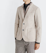 Veste avec parementure amovible beige - IZAC