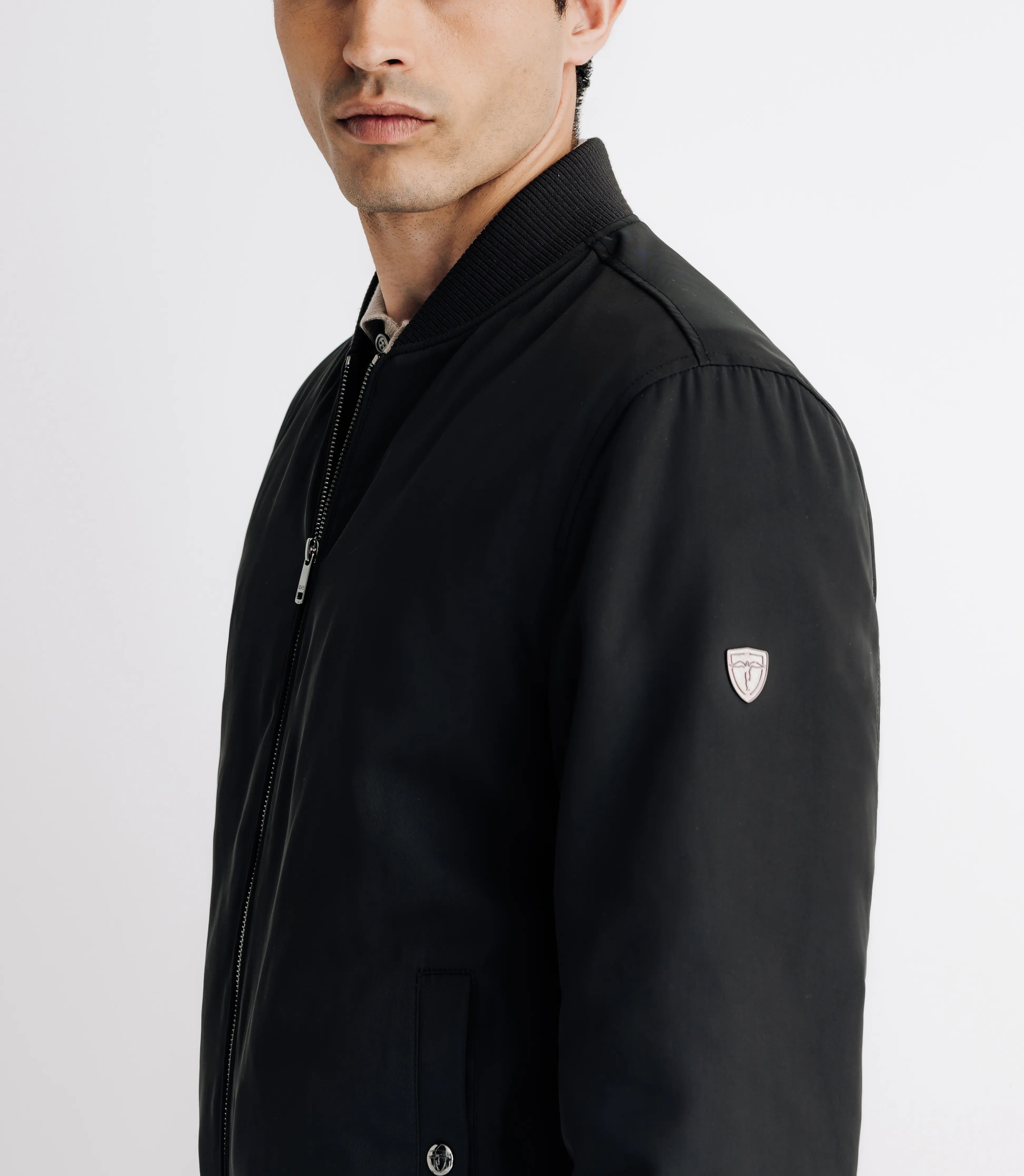 Blouson bomber noir - IZAC