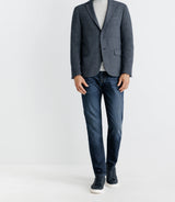 Veste casual 2 boutons marine - IZAC