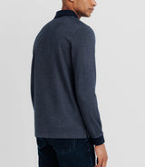 Polo en maille marine - IZAC