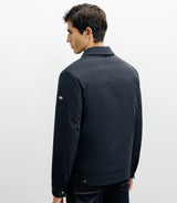 Blouson col chemise marine - IZAC