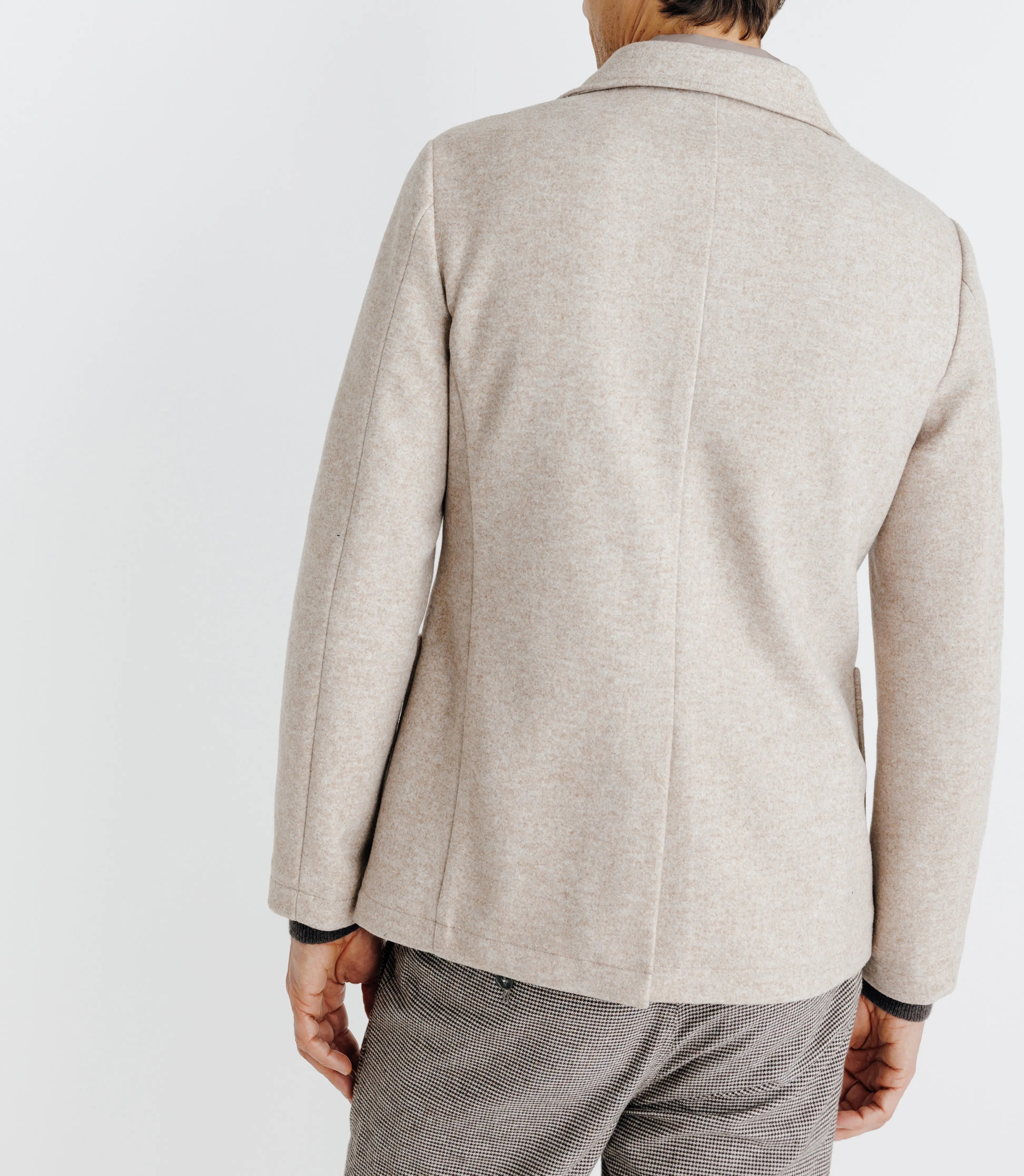 Veste avec parementure amovible beige - IZAC