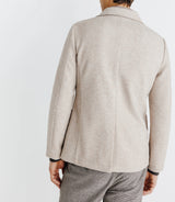 Veste avec parementure amovible beige - IZAC