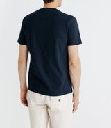 T-shirt avec broderie marine - IZAC