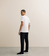 T-shirt col rond blanc - IZAC