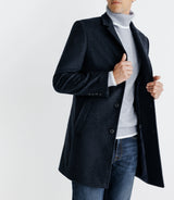 Manteau ville parementure bleu - IZAC