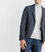 Veste casual 2 boutons marine - IZAC