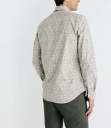 Chemise avec imprimé paisley beige - IZAC