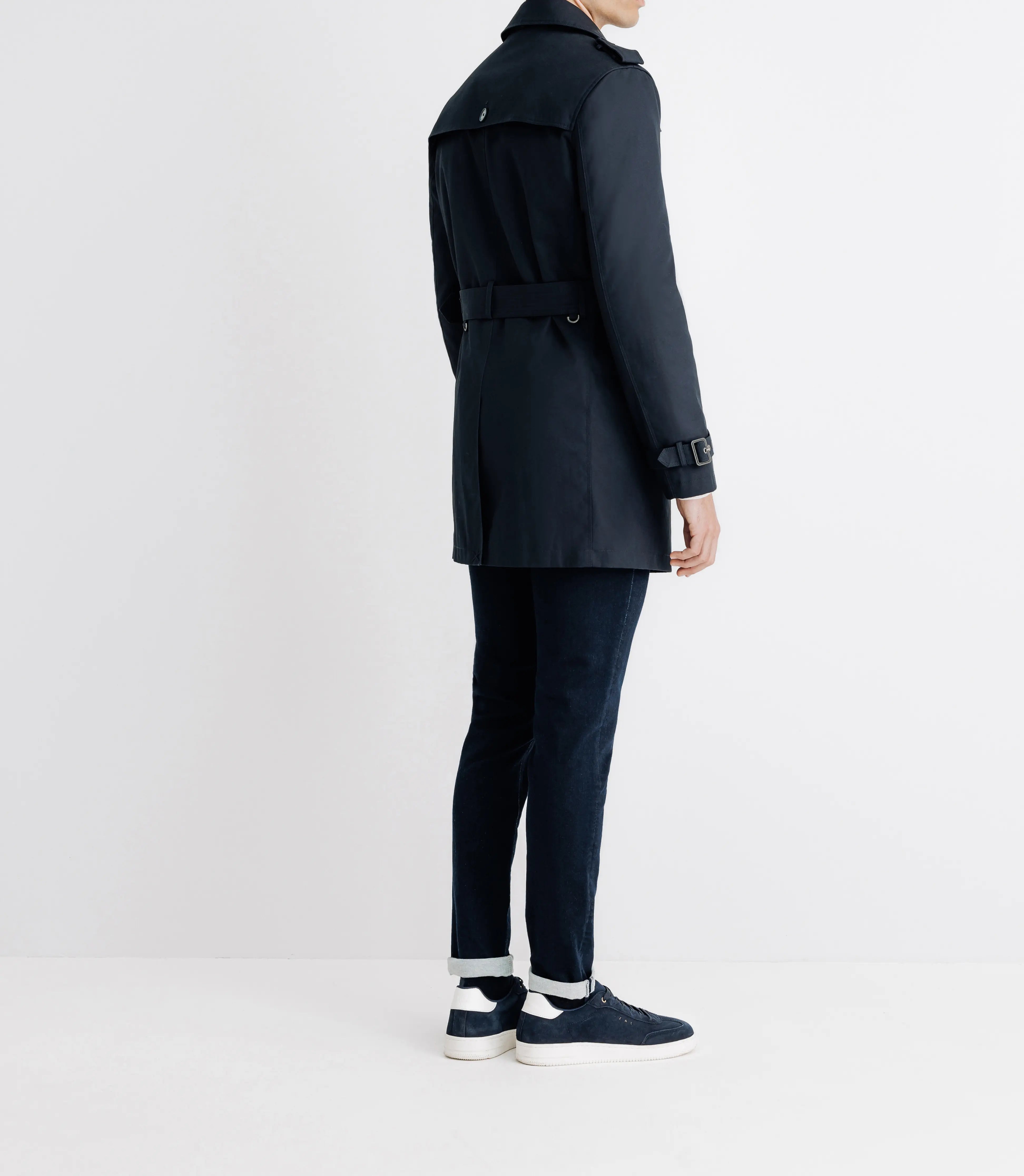 Trench croisé marine - IZAC