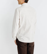 Chemise avec carreaux beige - IZAC
