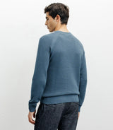 Pull col rond jeux de points canard - IZAC
