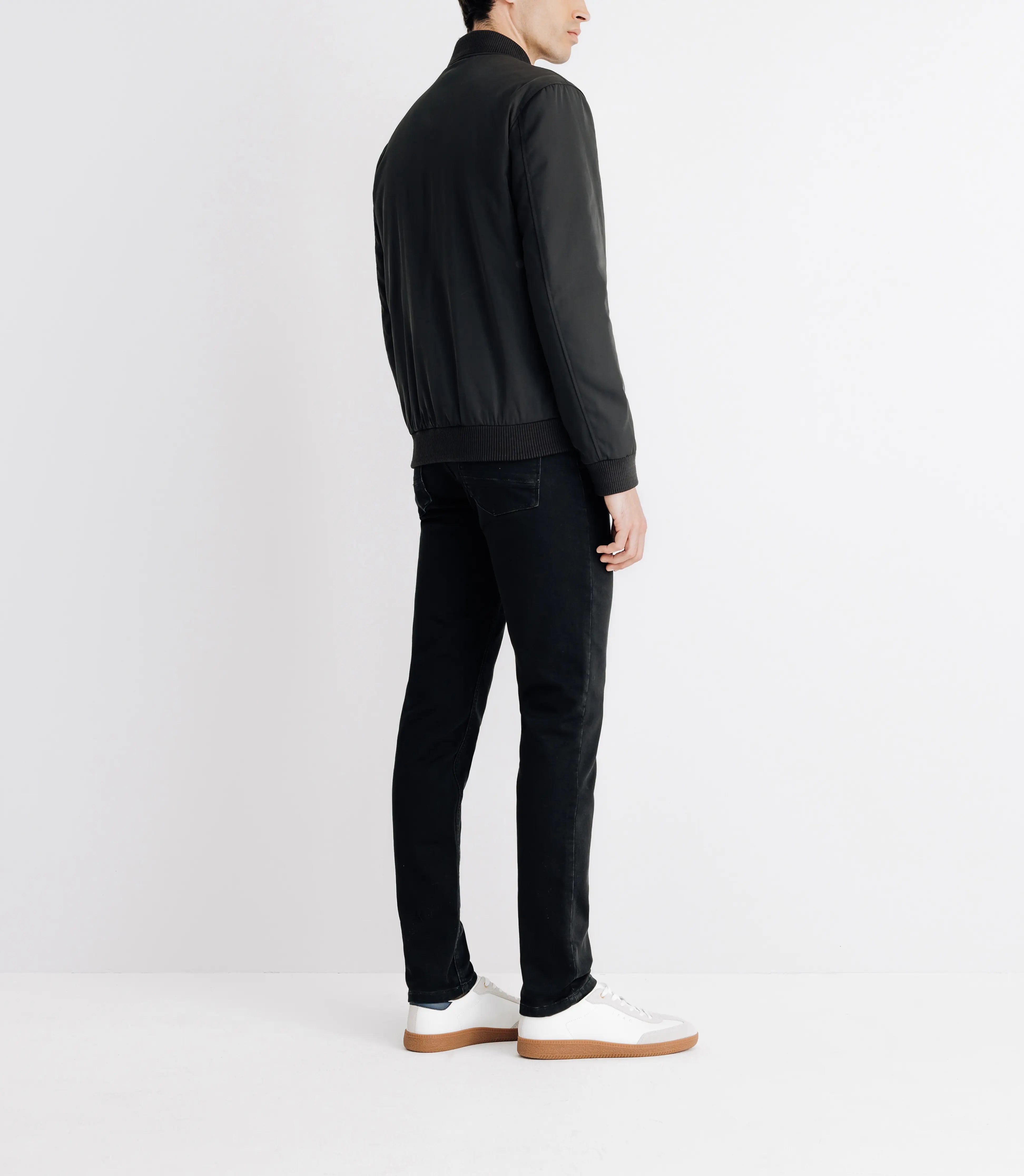 Blouson bomber noir - IZAC