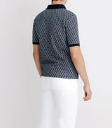 Polo boutonné marine - IZAC