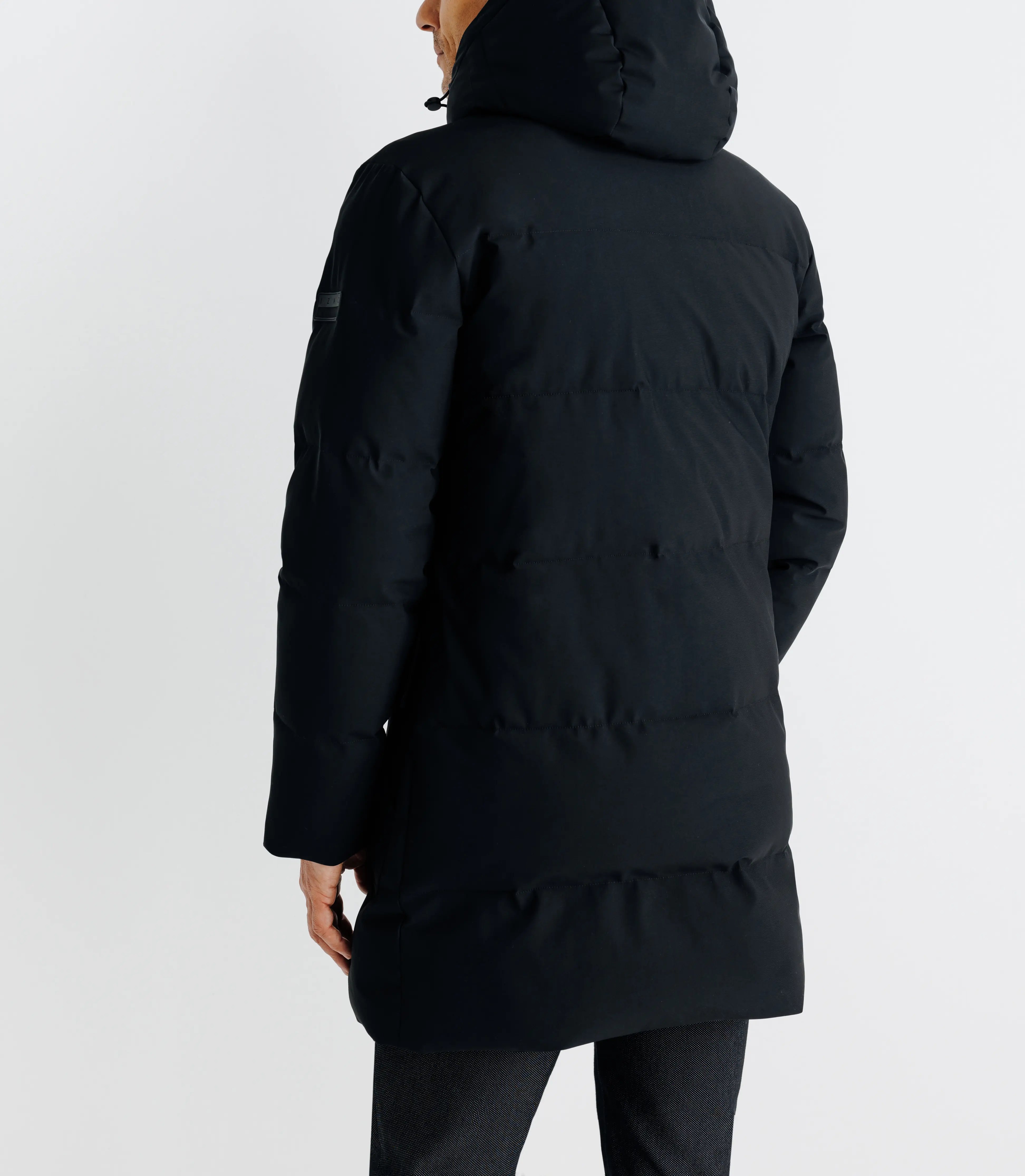 Parka longue noire - IZAC