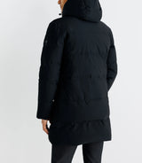Parka longue noire - IZAC