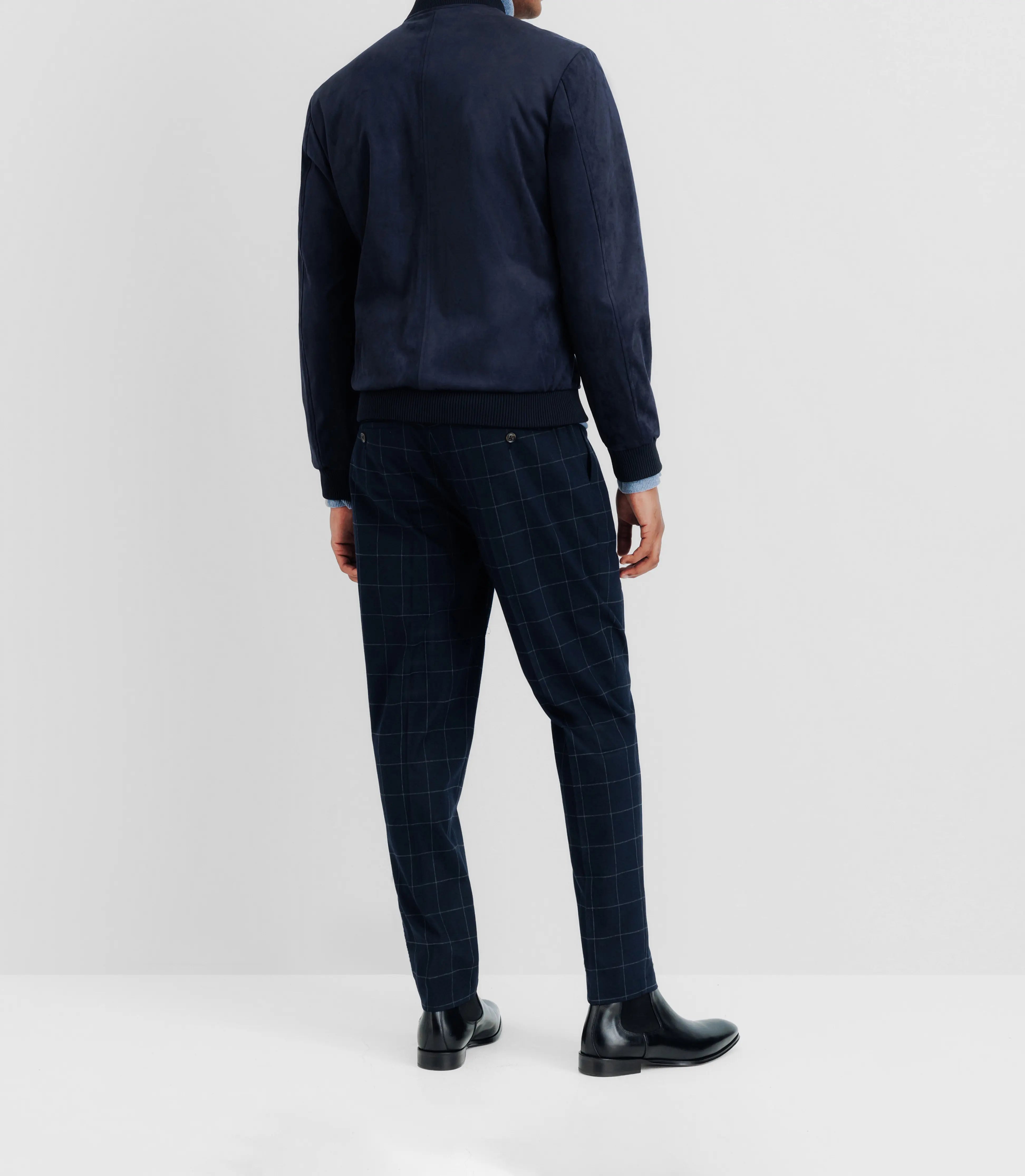 Blouson col teddy marine - IZAC