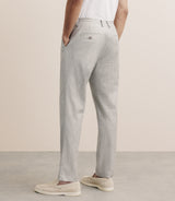 Pantalon en lin mélangé gris