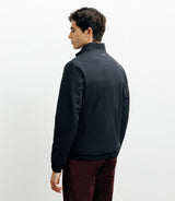Blouson col chemise marine - IZAC