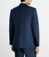 Costume col châle marine