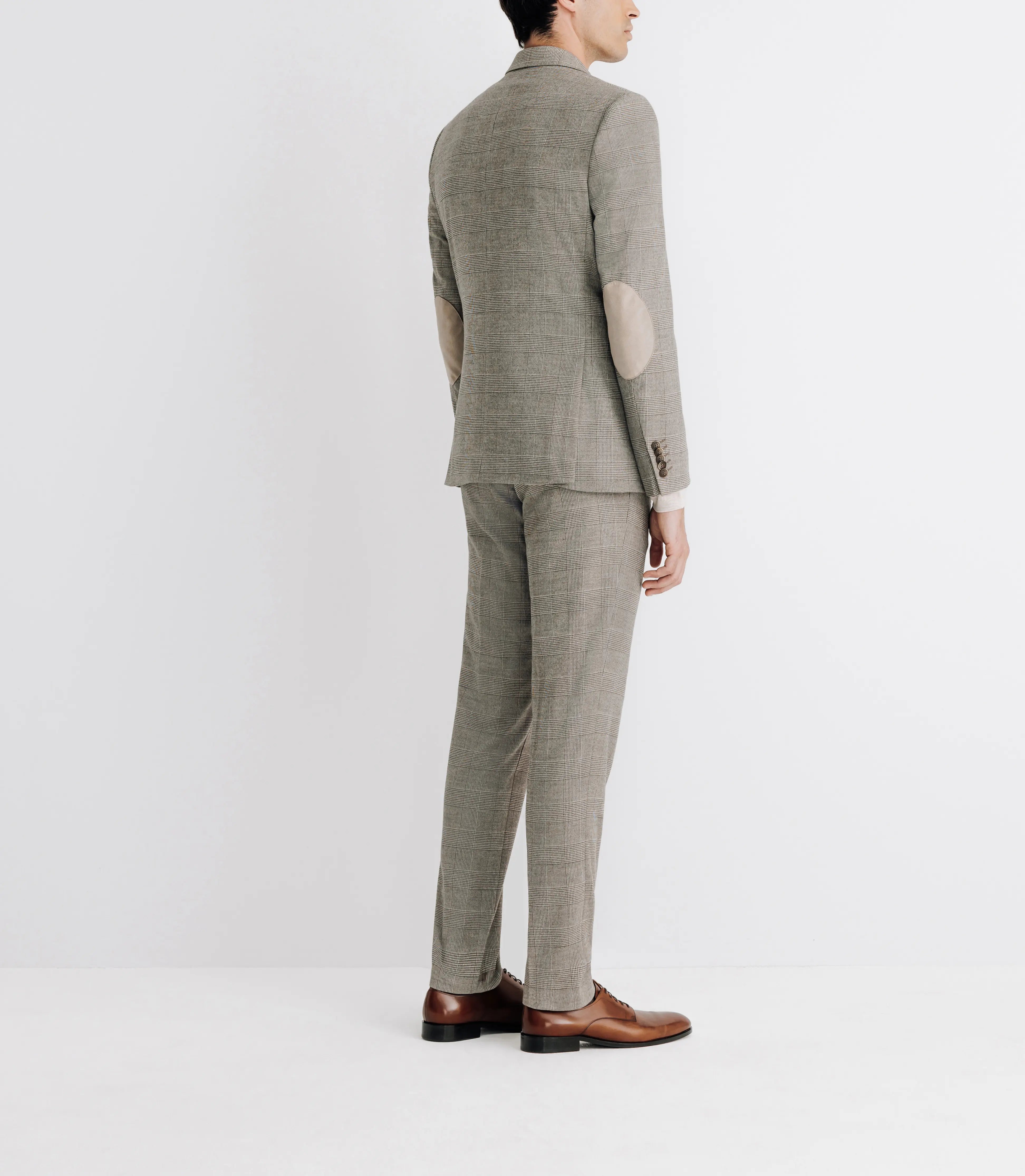 Veste ville séparable à carreaux beige - IZAC