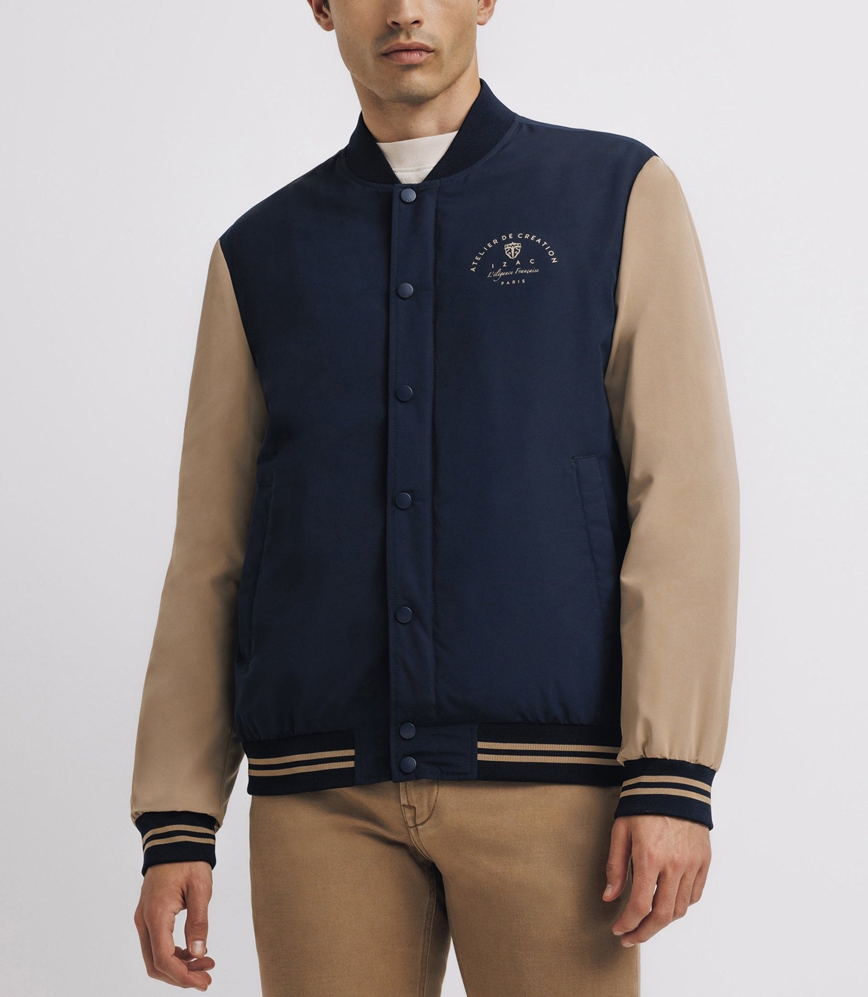 Blouson teddy sport marine - IZAC