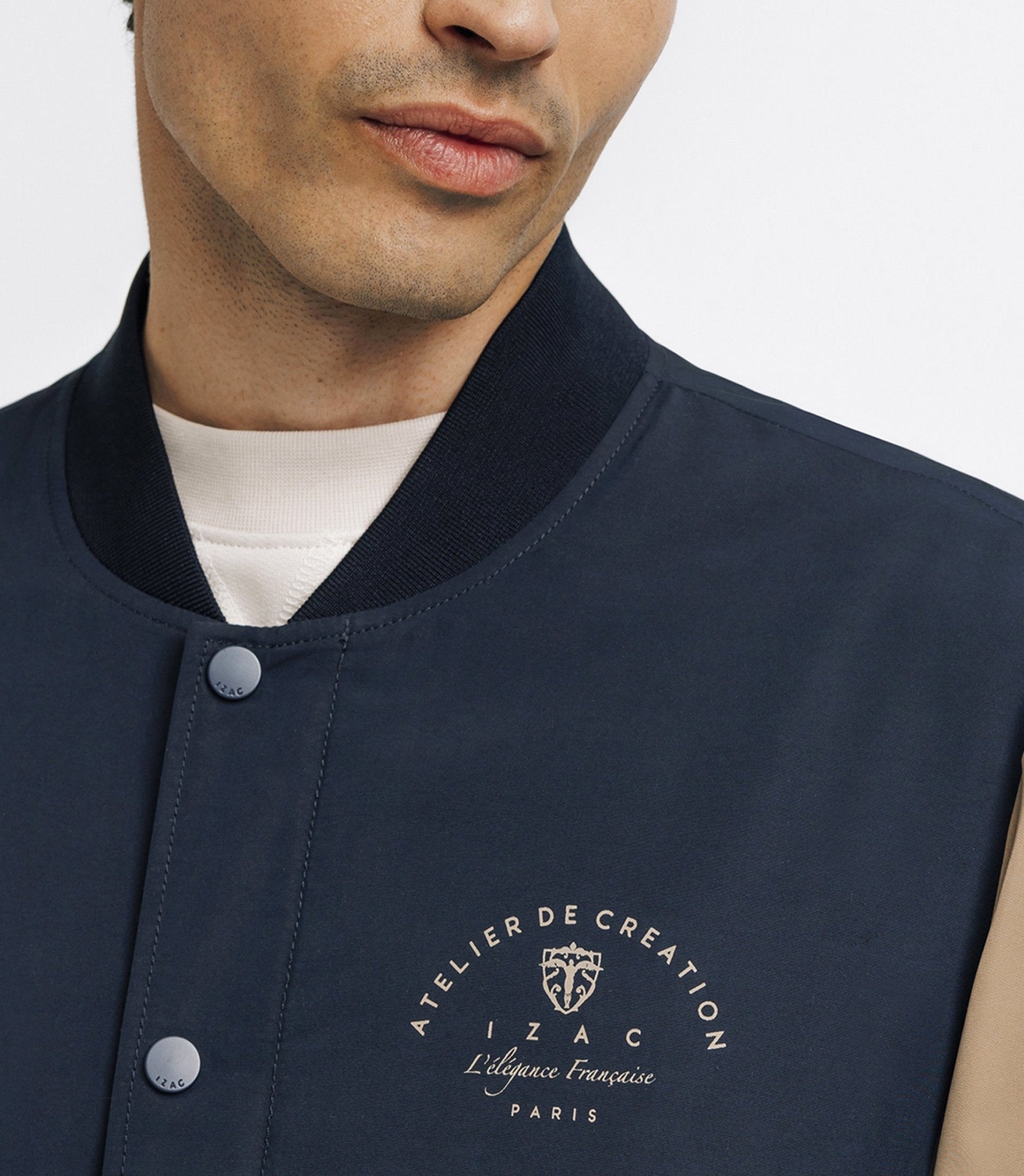 Blouson teddy sport marine - IZAC