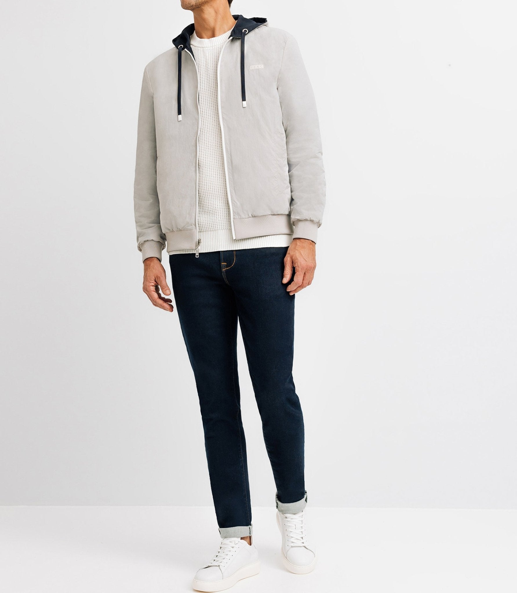 Blouson réversible marine - IZAC