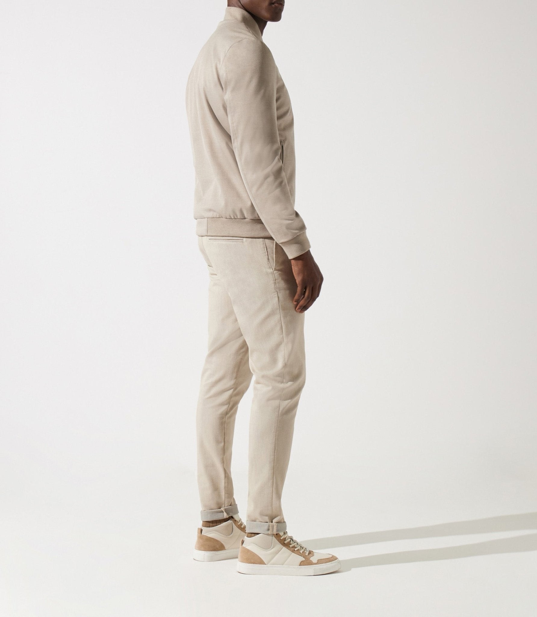 Blouson teddy beige MANILLE - IZAC