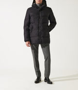 Parka longue matelassée noir MIKITA - IZAC