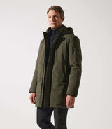 Parka à capuche kaki MIRKO - IZAC