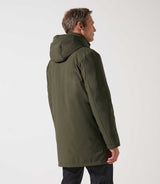 Parka à capuche kaki MIRKO - IZAC