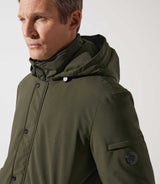 Parka à capuche kaki MIRKO - IZAC