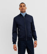 Blouson col teddy marine - IZAC