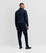 Blouson col teddy marine - IZAC
