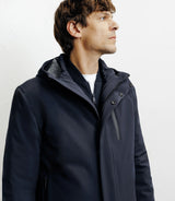Parka courte 3 en 1 marine - IZAC