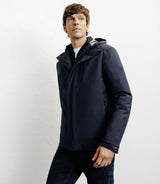Parka courte 3 en 1 marine - IZAC