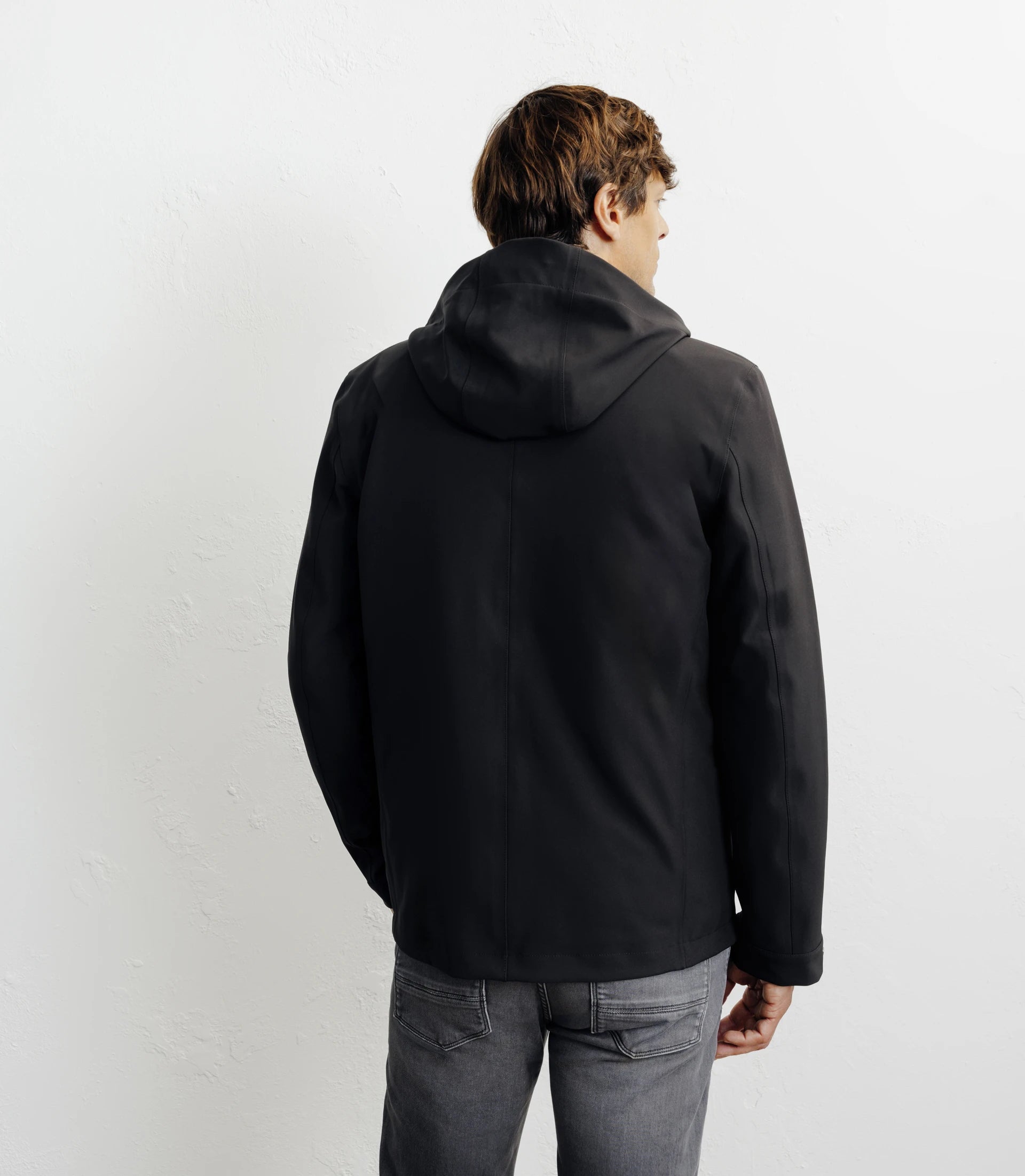Parka courte 3 en 1 noire - IZAC