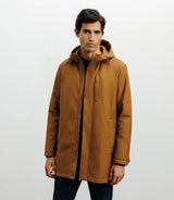 Parka légère à capuche camel - IZAC